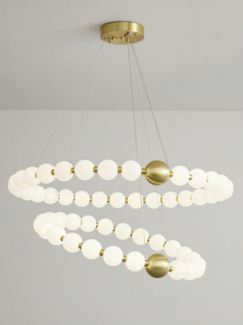 Chandelier in gold-C
