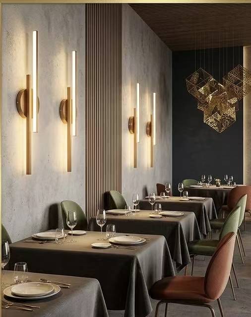 Parallel Wall Sconce in Gold-1