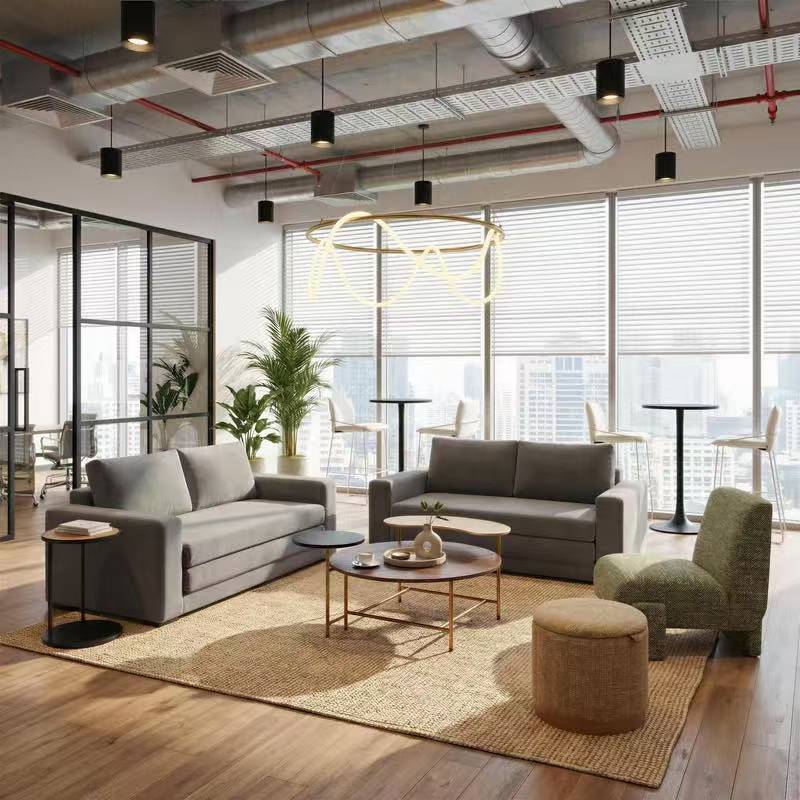 Modern LED Ring Chandelier with Flowing Silica Tube Stainless Steel Pendant Light Fixed LED