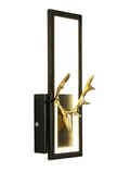 Modern Wall Lamp in Black and Gold