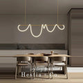 Chandelier in Gold-C2