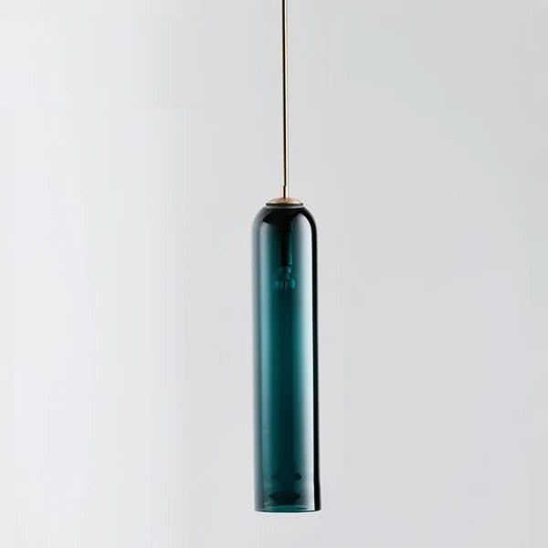 Pendant in aqua green
