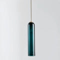 Pendant in aqua green