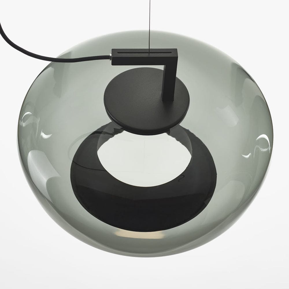 Pendant in light smoke-A4